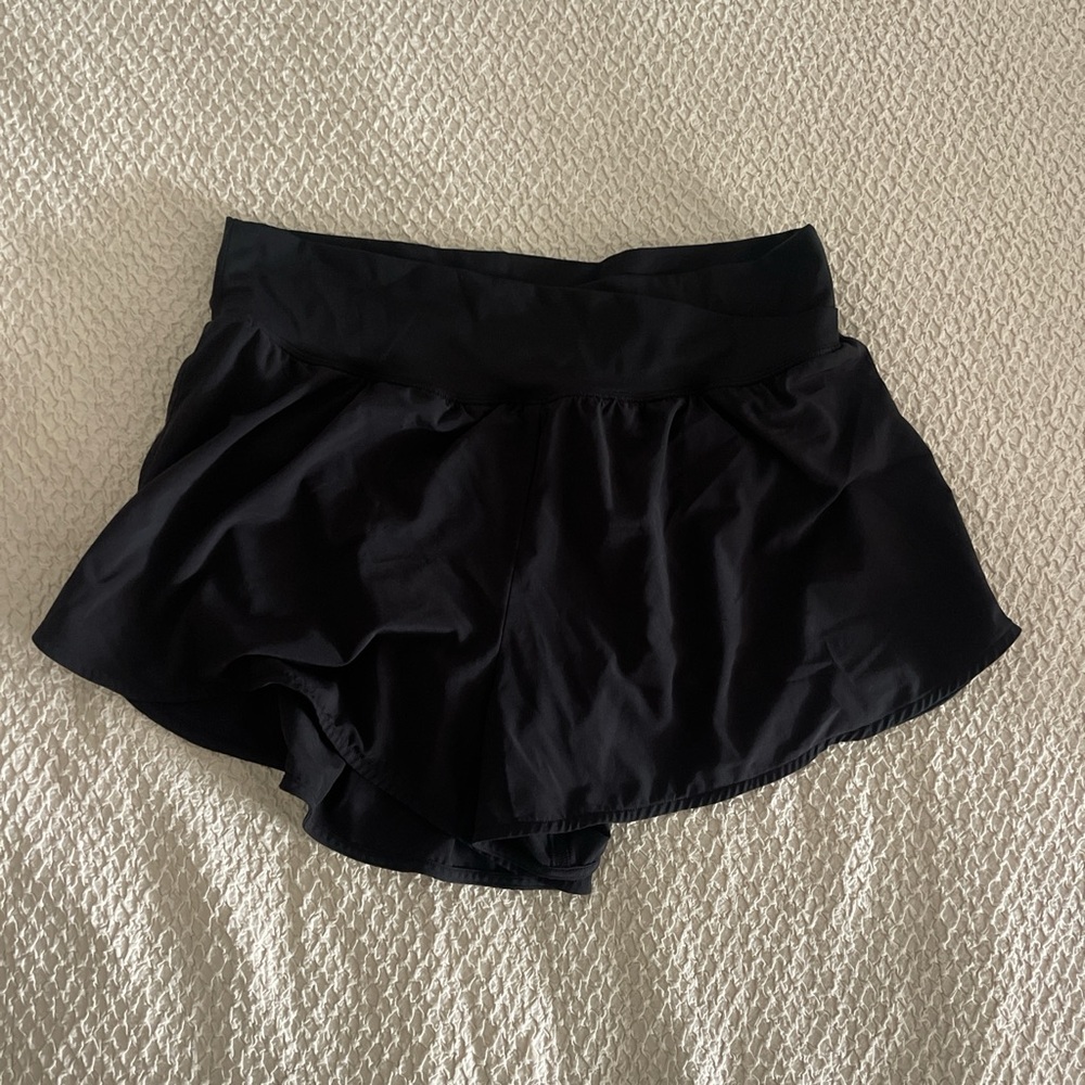 Gilly Hicks black running shorts